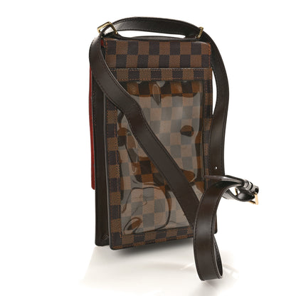 Louis Vuitton Damier Ebene Portobello Travel Shoulder Bag 2 of 11