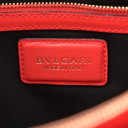 Bulgari Calfskin Serpenti Forever Shoulder Bag Red 7 of 15
