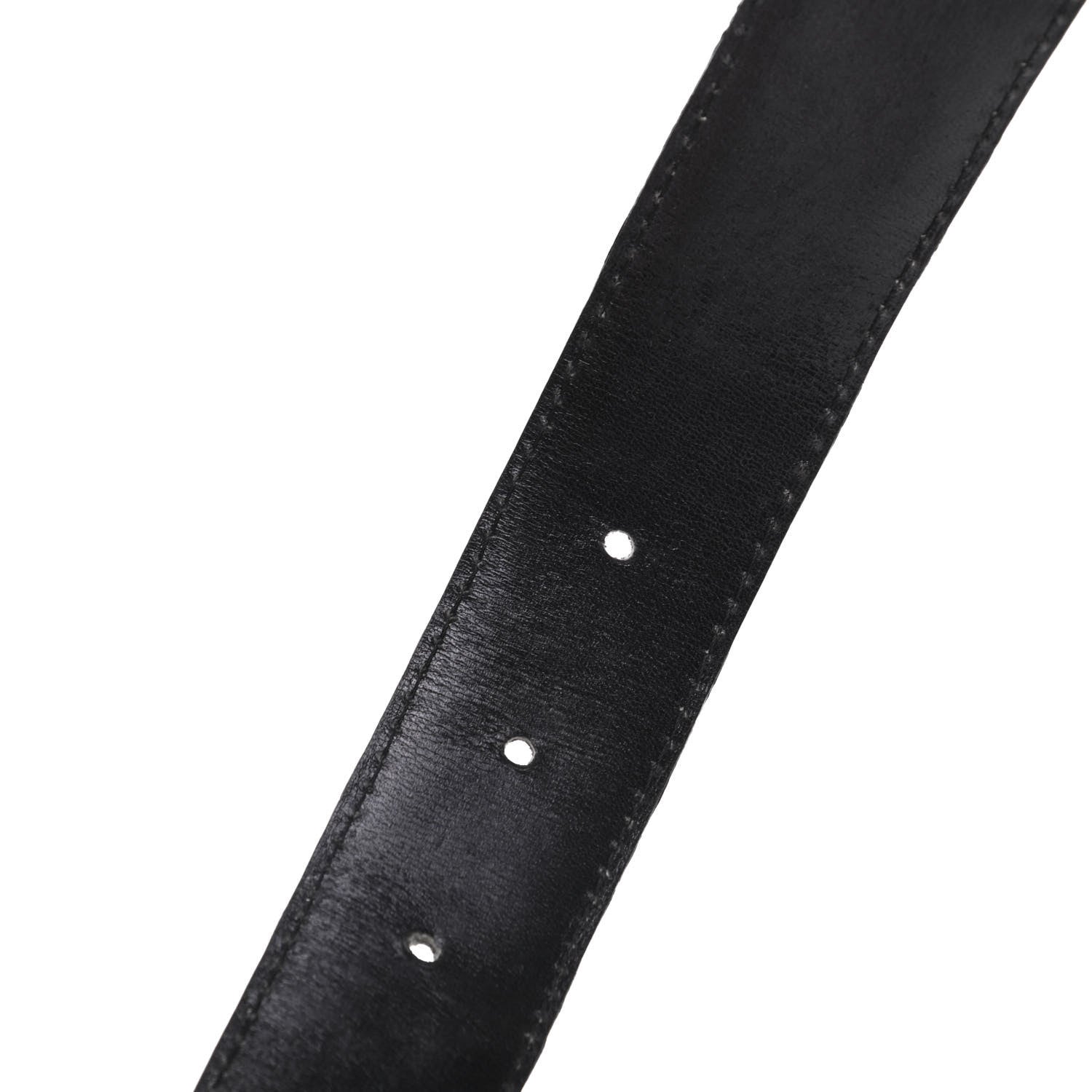 Chanel Alligator Belt 80 32 Black 5 of 6