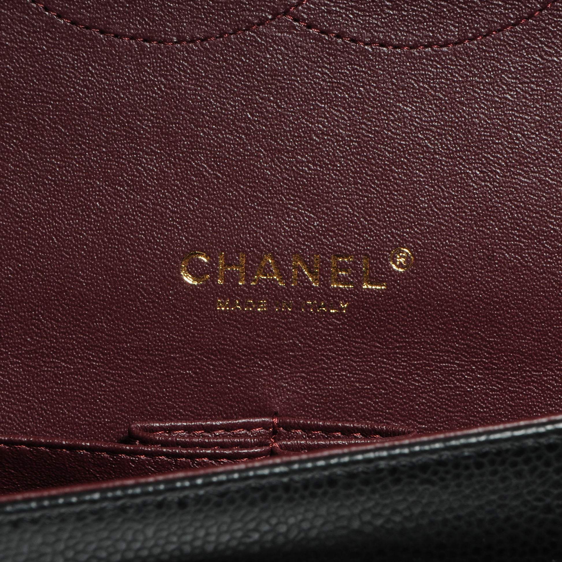 Chanel Caviar Quilted Maxi Double Flap Black 7 of 9