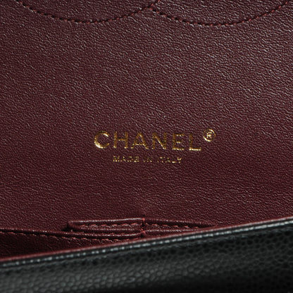 Chanel Caviar Quilted Maxi Double Flap Black 7 of 9
