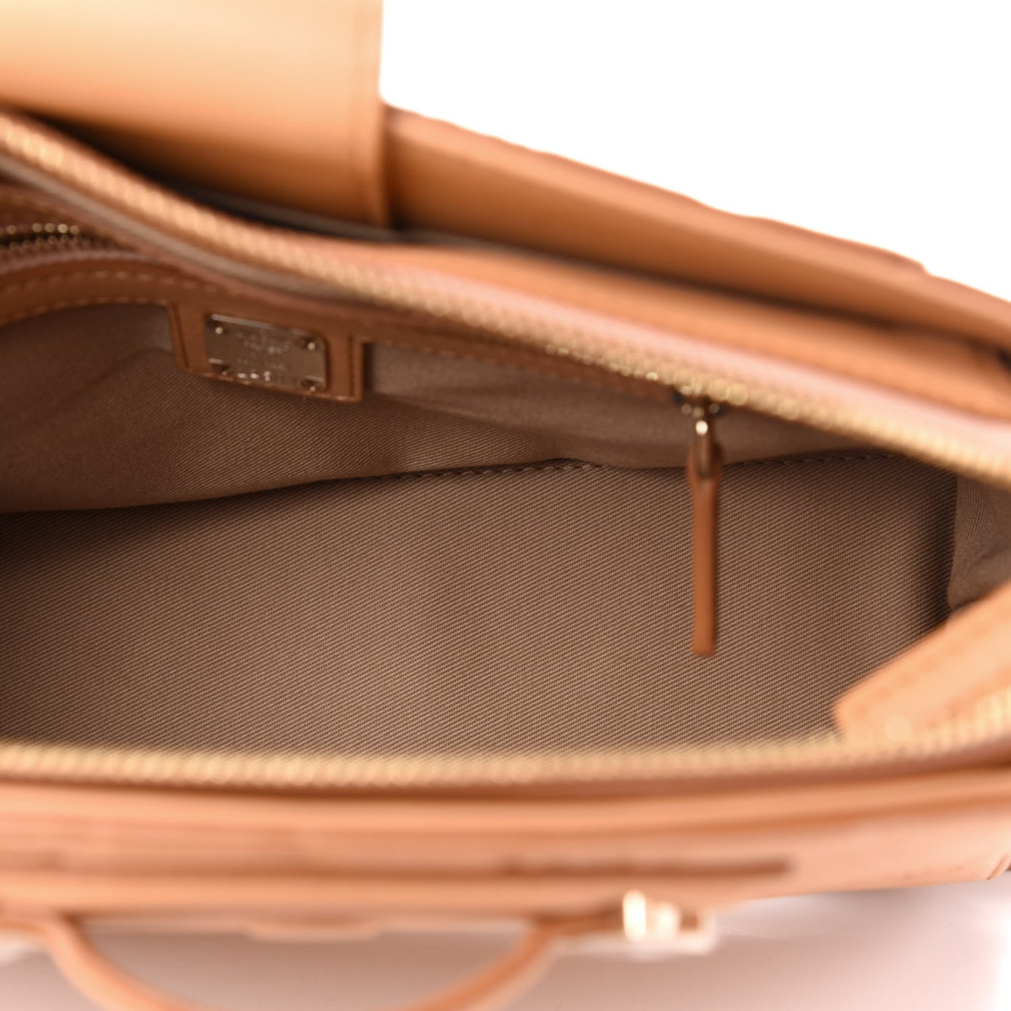 Calfskin Ottomar Monogram Essential Crossbody Bag Sandstone