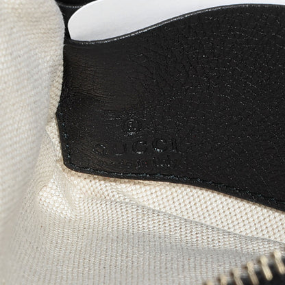 Gucci Pebbled Calfskin Soho Wristlet Black 6 of 7