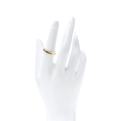 Tiffany 18K Yellow Gold Diamond Narrow 1837 Ring 54 7 2 of 6