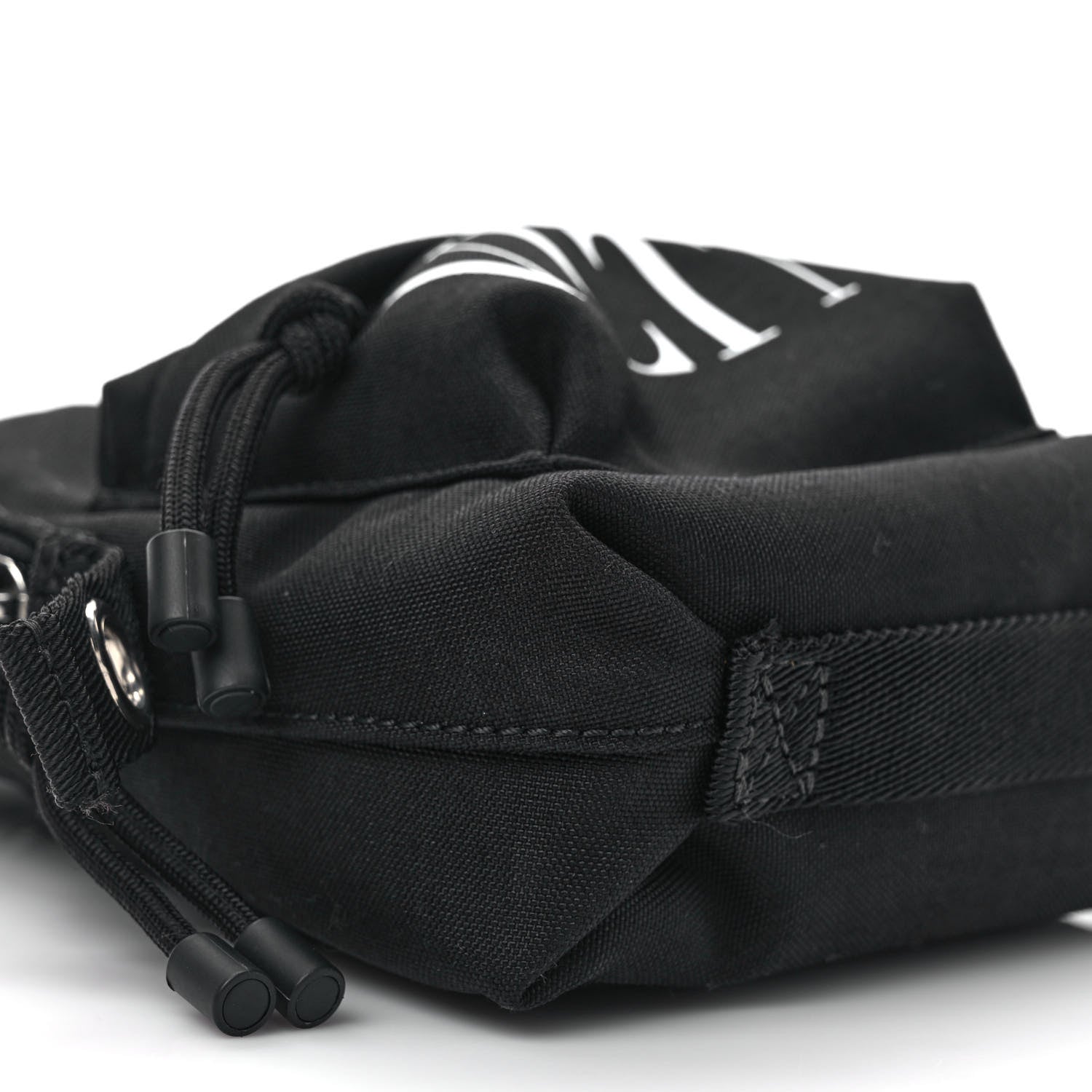 Valentino Garavani Nylon VLTN Print Mini Backpack Black White 7 of 8