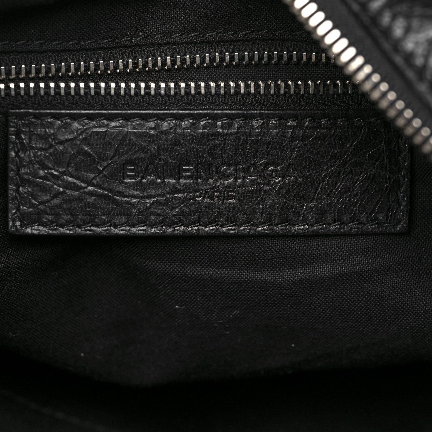 Balenciaga Agneau Classic SIlver Hardware XS Reporter Crossbody Black 6 of 12