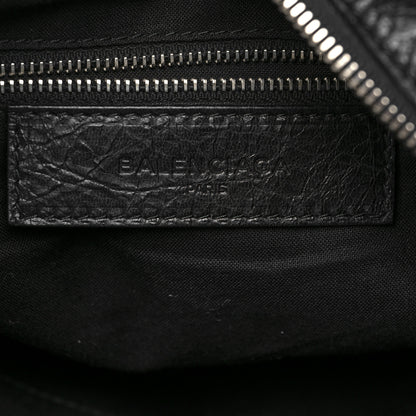 Balenciaga Agneau Classic SIlver Hardware XS Reporter Crossbody Black 6 of 12