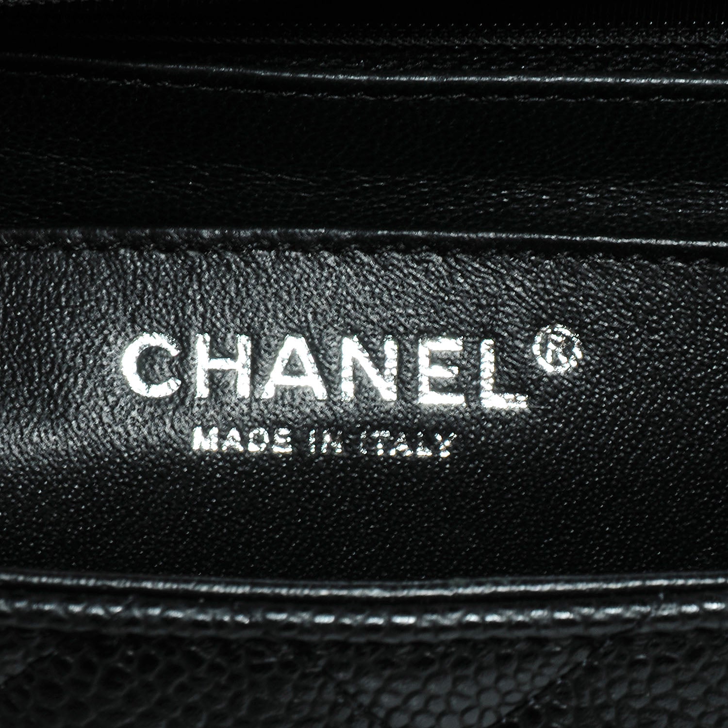 Chanel Caviar Maxi Single Flap Black 7 of 9
