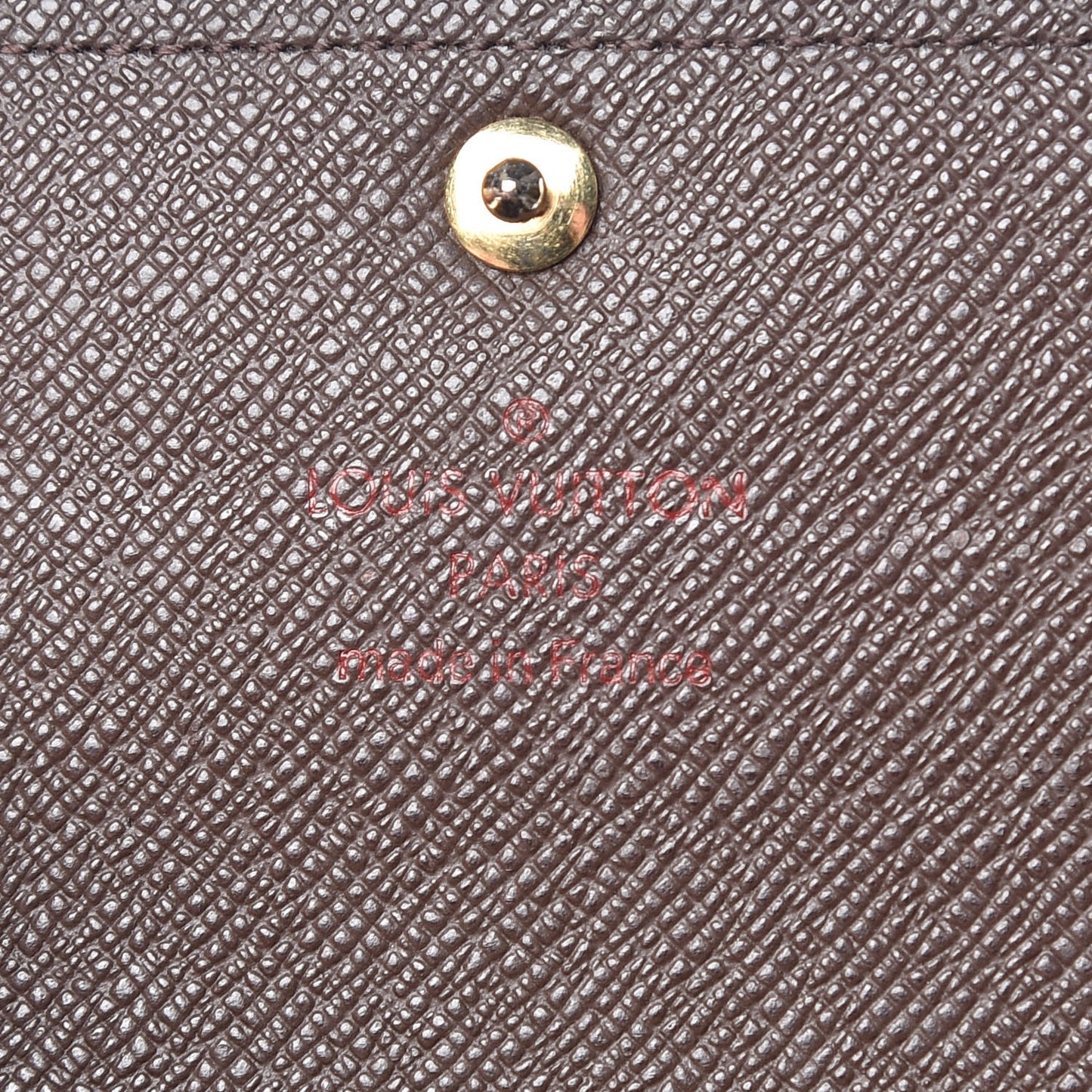Damier Ebene Sarah Wallet