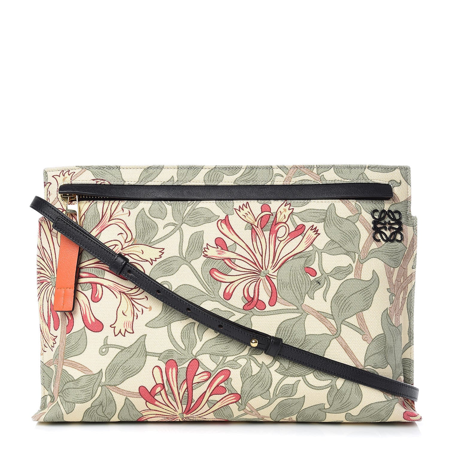 Loewe Canvas Floral T Pouch Bag 1 of 10