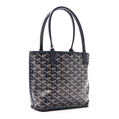 Goyard Goyardine Reversible Mini Anjou Navy 5 of 17