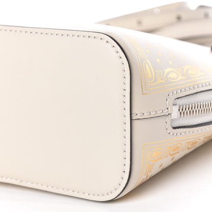 Gucci X SEGA Calfskin GUCCY Stars Mini Dome Shoulder Bag Mystic White Gold 9 of 9