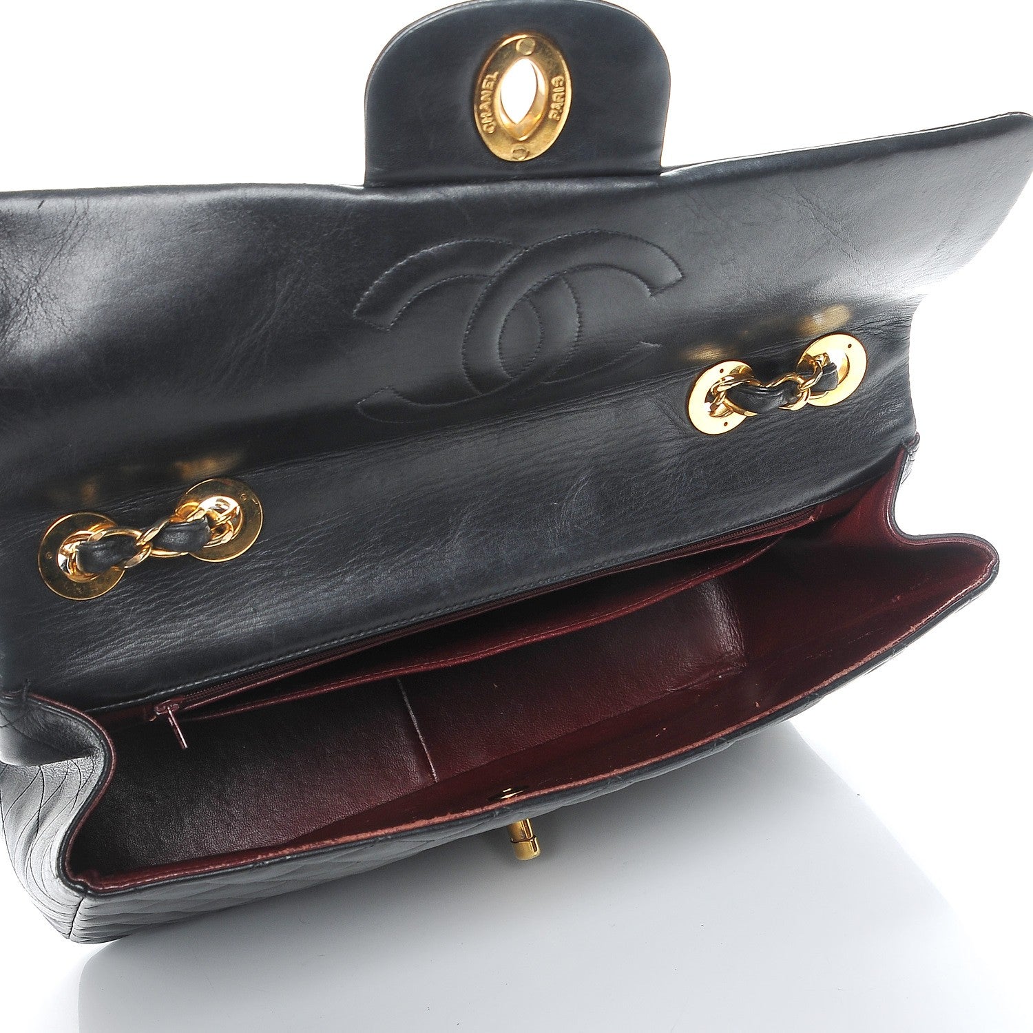 Chanel Lambskin XL Jumbo Flap Black 5 of 12