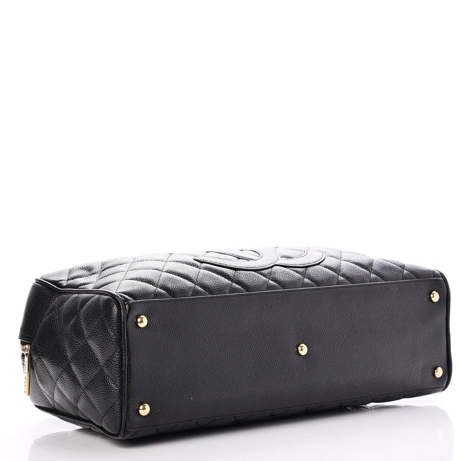 Chanel Caviar Quilted Large Bowler Black 4 of 15