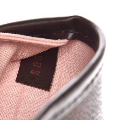 Louis Vuitton Damier Ebene Neo Neverfull MM Rose Ballerine 8 of 8