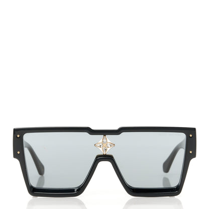 Louis Vuitton Acetate Swarovski Crystal Cyclone Sunglasses Z1578W Black 2 of 9