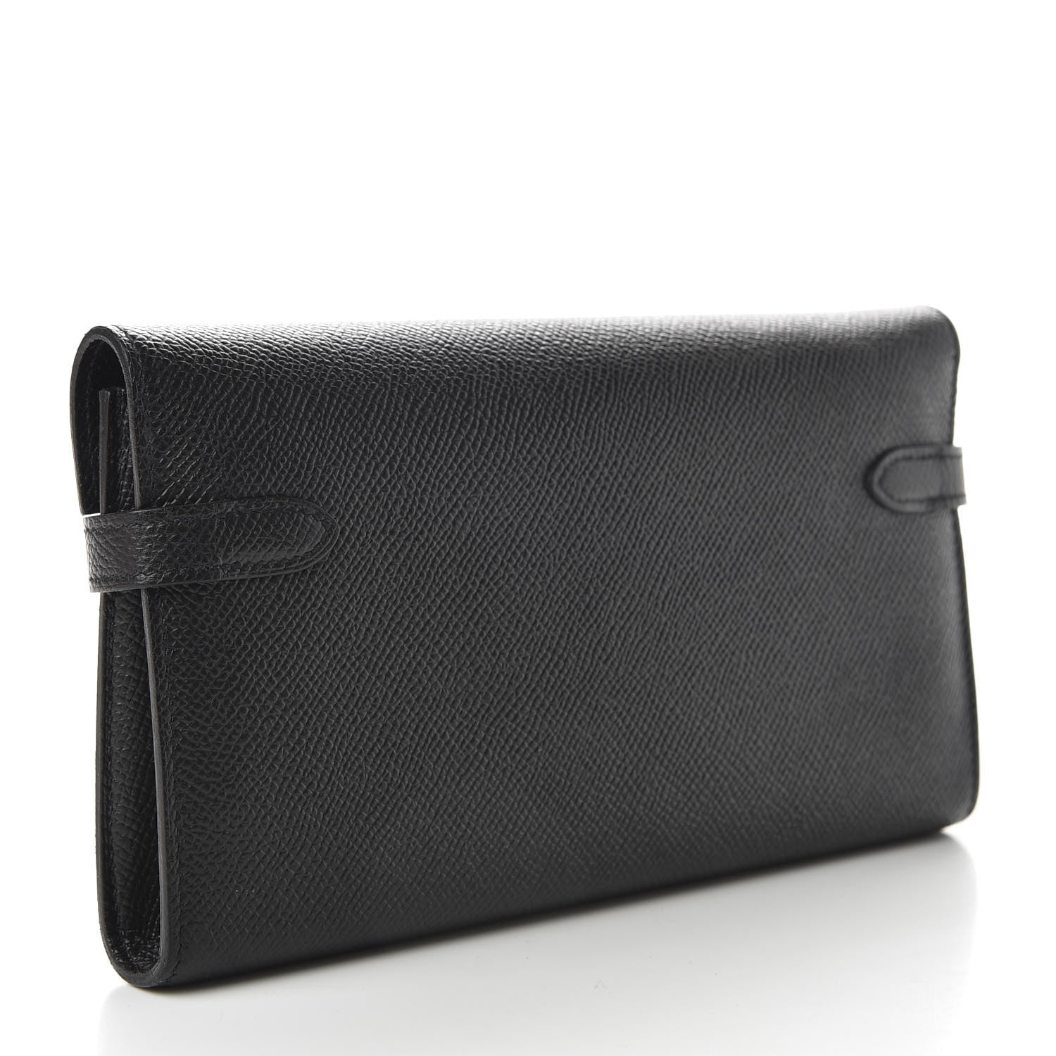 Hermes Epsom Kelly Longue Wallet Black 3 of 8