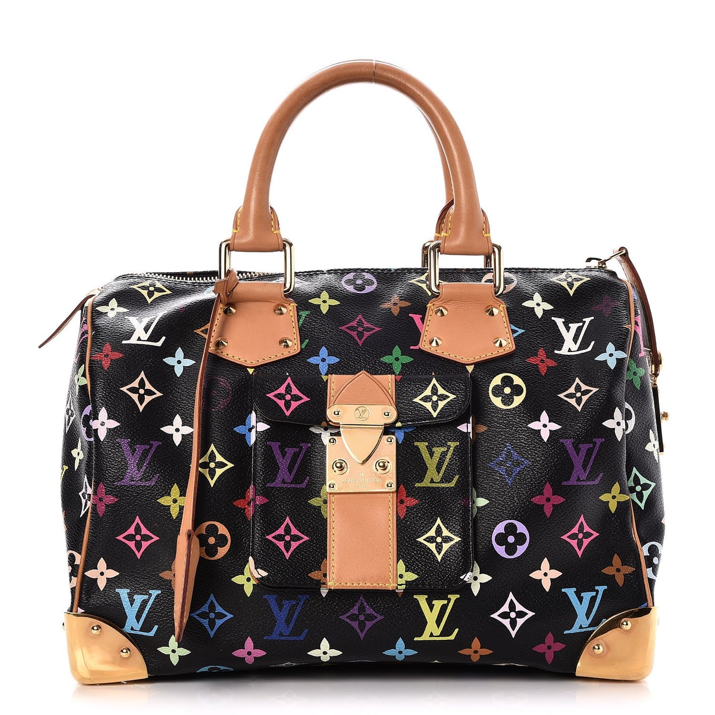 Monogram Multicolor Speedy 30 Black