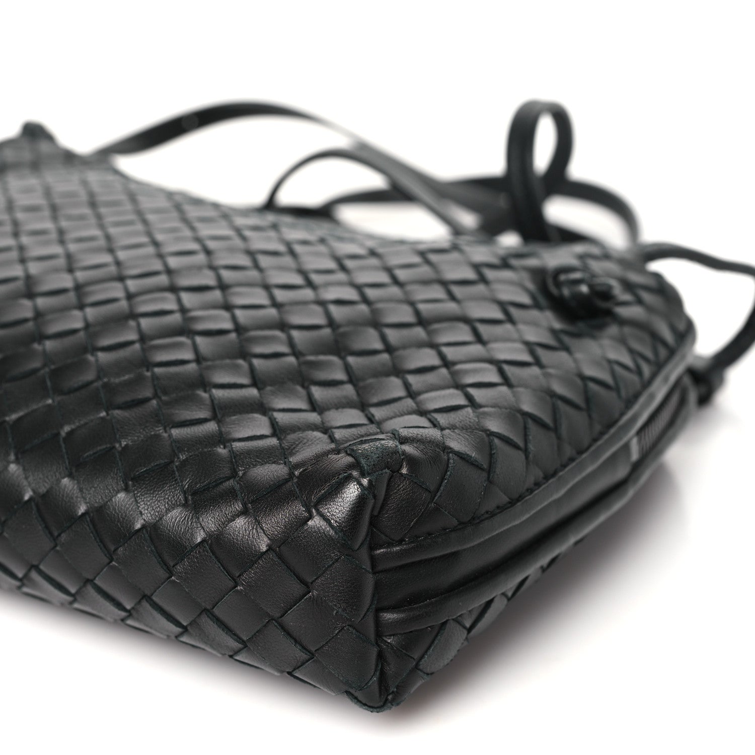 Bottega Veneta Nappa Intrecciato Nodini Bag Black 11 of 12