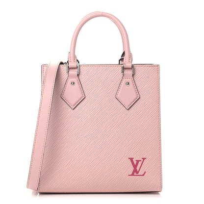 Louis Vuitton Epi Sac Plat BB Rose Ballerine 1 of 7