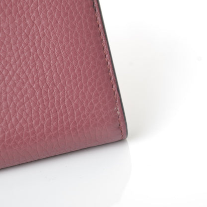 Gucci Cellarius Calfskin GG Marmont Continental Wallet Dry Rose 8 of 9