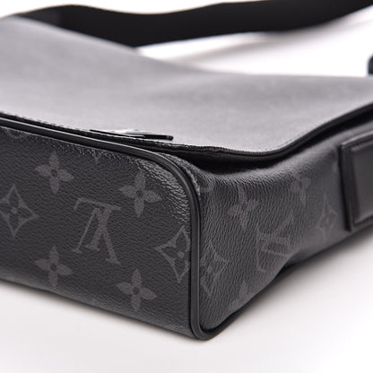 Louis Vuitton Monogram Eclipse District PM Black 10 of 11