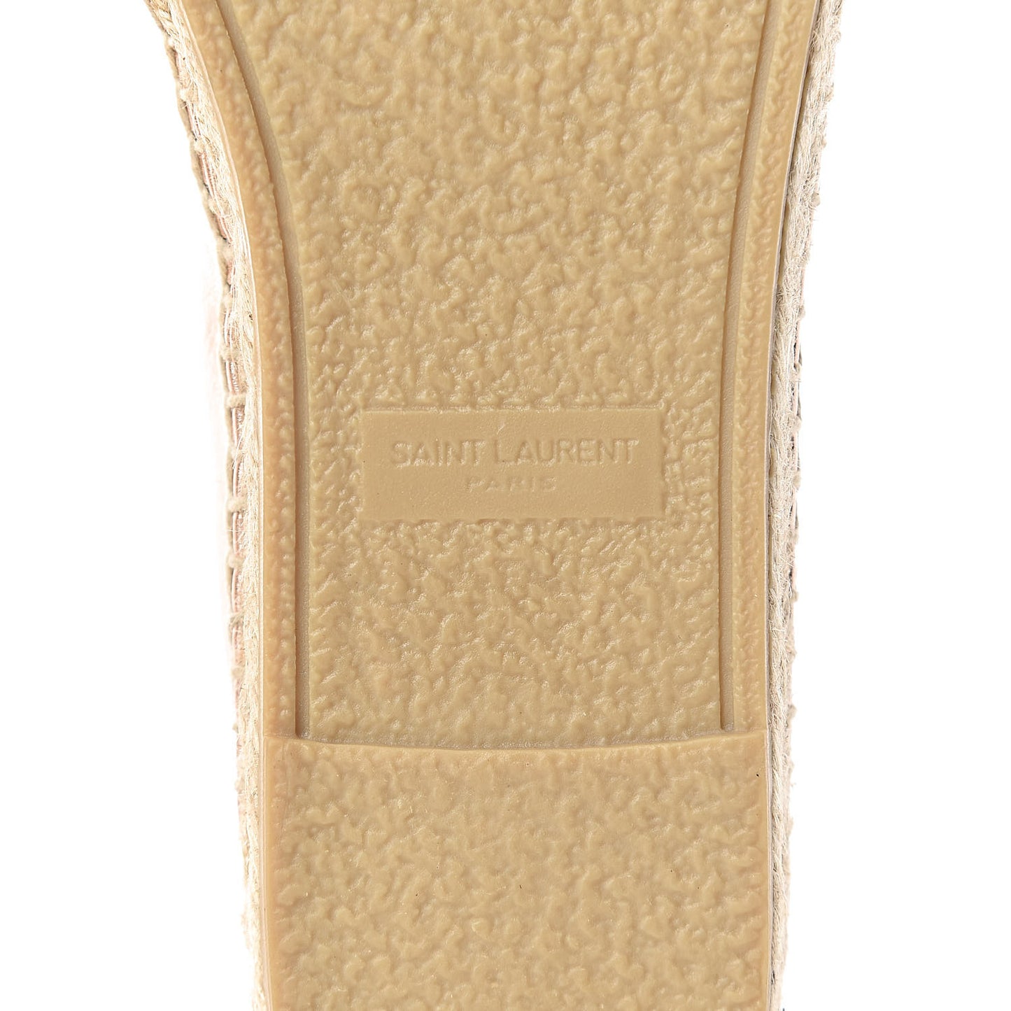Metallic Lambskin Monogram Espadrilles 39 Blush