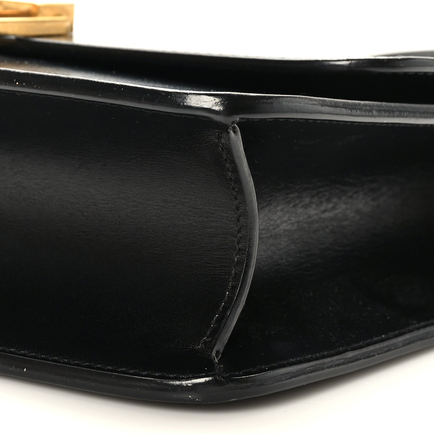 Saint Laurent Smooth Calfskin Carre Satchel Black 8 of 8