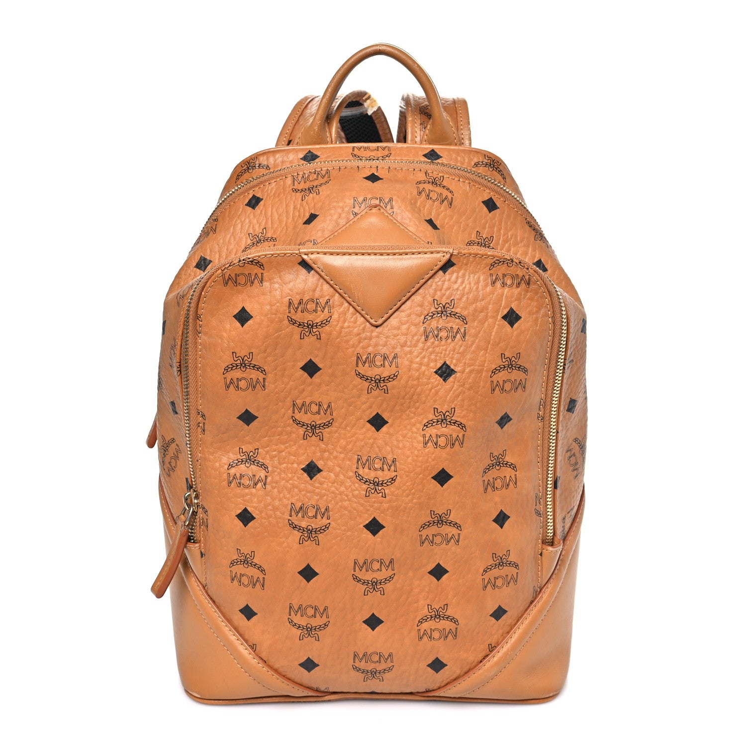 MCM Visetos Small Duke Backpack Cognac 1 of 10