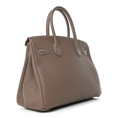 Hermes Togo Birkin 30 Etoupe 2 of 14