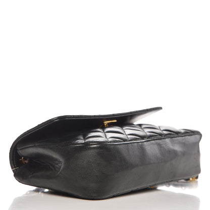 Chanel Lambskin Quilted Mini Rectangular Flap Black 4 of 14