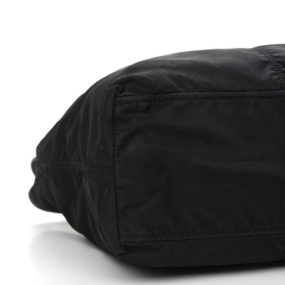 Prada Nylon Calfskin Vela Tote Black 6 of 12