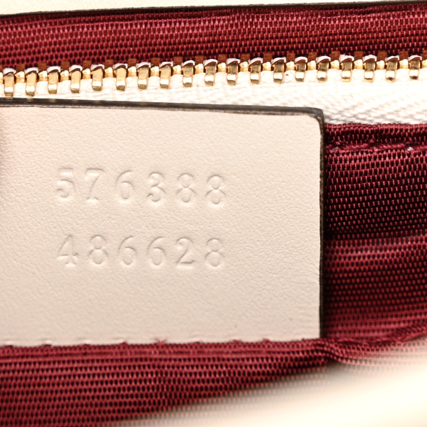 Gucci Smooth Calfskin Small Zumi Shoulder Bag Mystic White 7 of 11