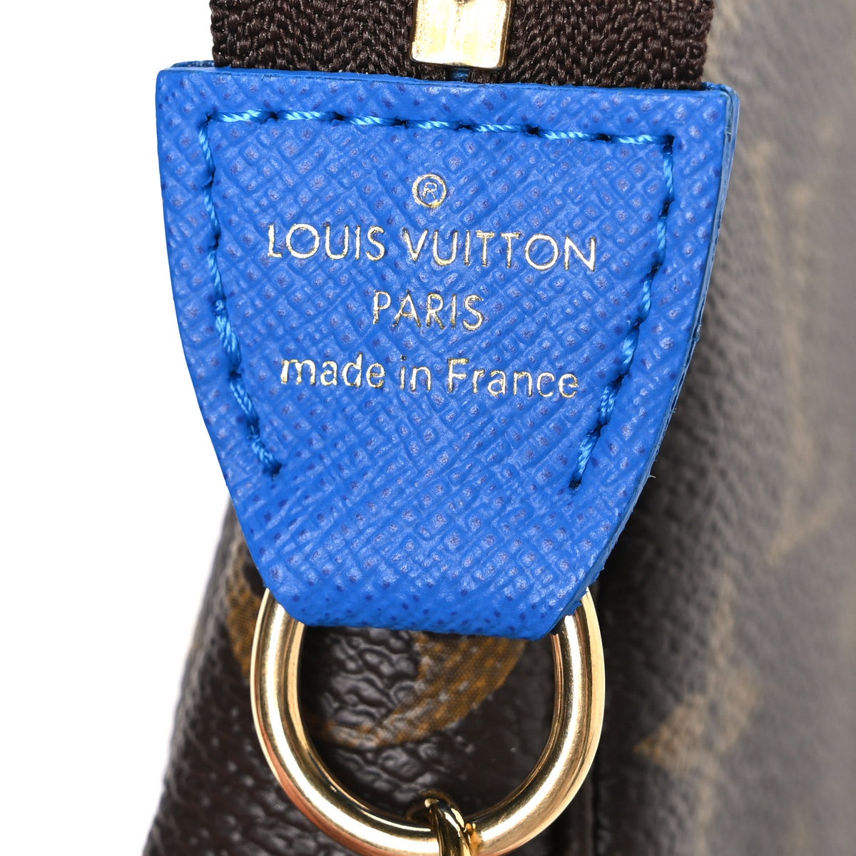 Monogram 2019 Christmas Animation Mini Venice Pochette Accessories Blue