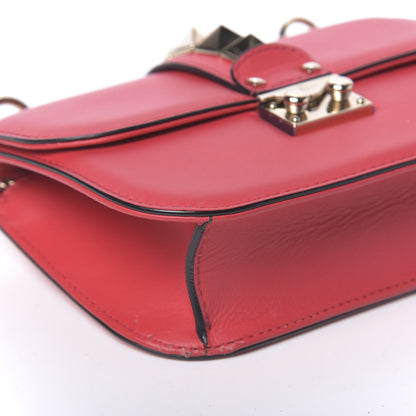 Valentino Garavani Vitello Small Glam Lock Rockstud Flap Red 8 of 11