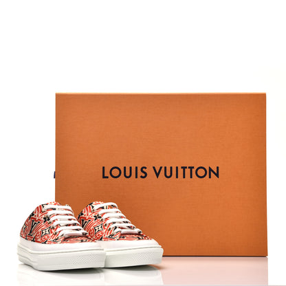 Louis Vuitton Nylon Monogram Crafty Open Back Sneaker 36 11 of 11