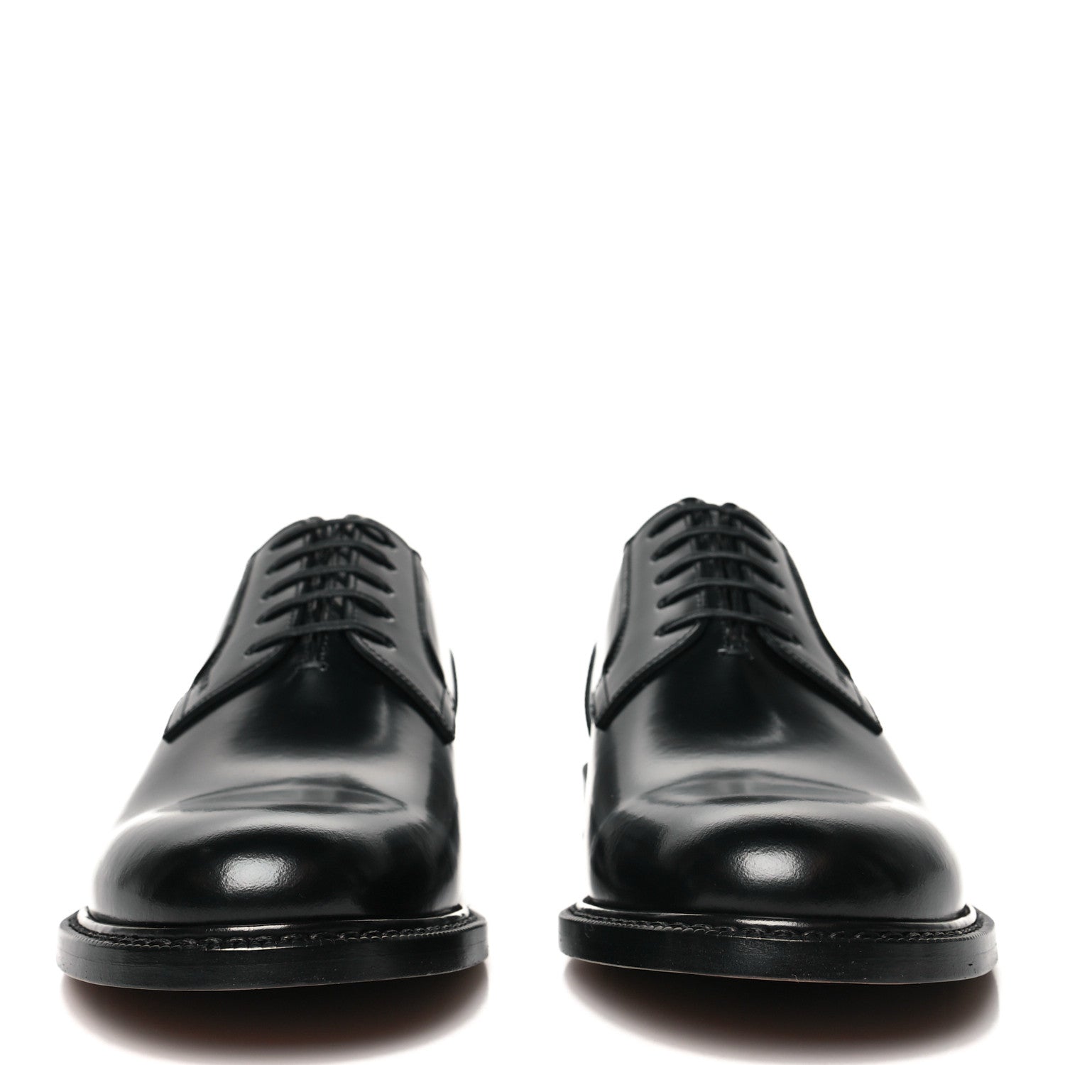 Christian Dior Calfskin Mens Lace Up Oxford Loafers 41.5 Black 2 of 8