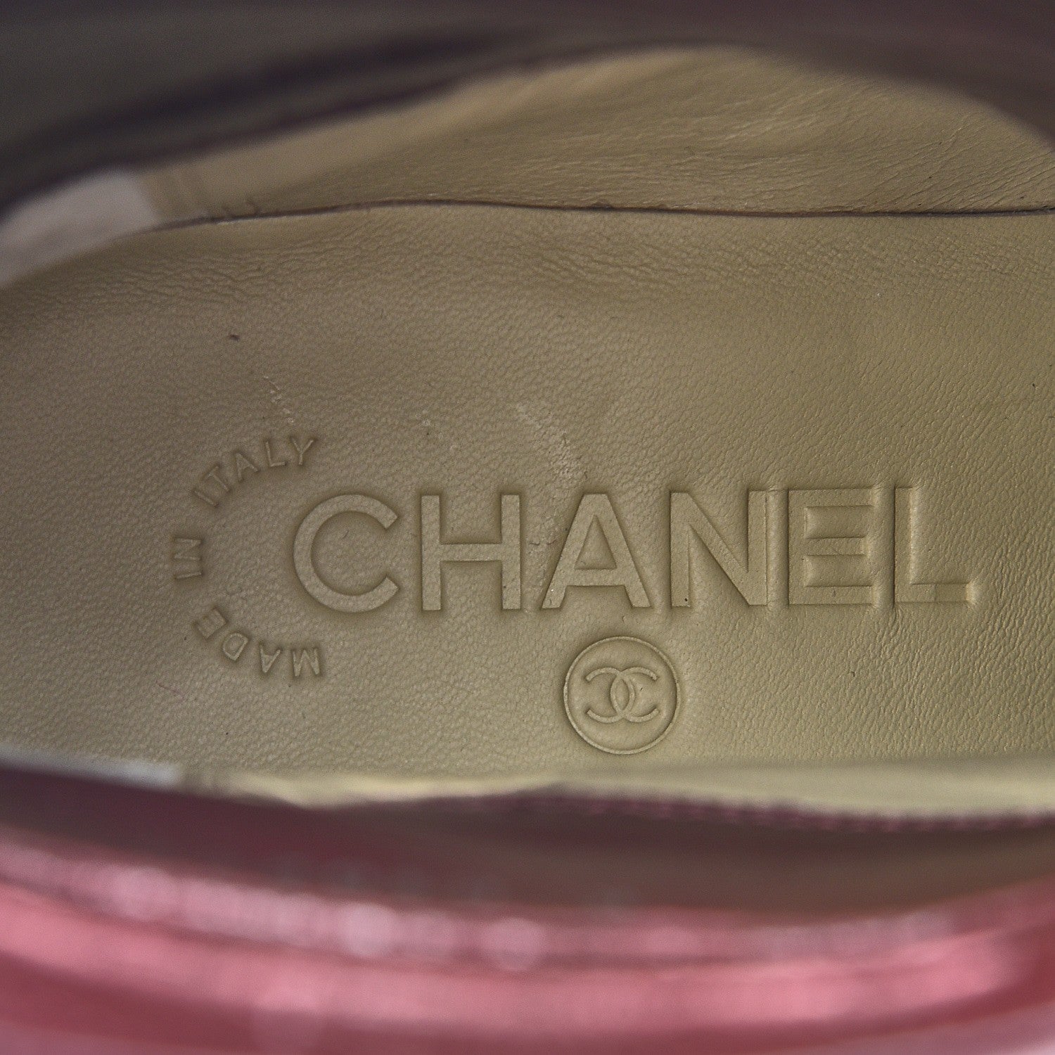 Chanel Calfskin CC Short Boots 37 Burgundy 9 of 11
