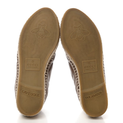 Gucci Nappa Matelasse GG Marmont Espadrilles 37.5 Porcelain Rose 5 of 10