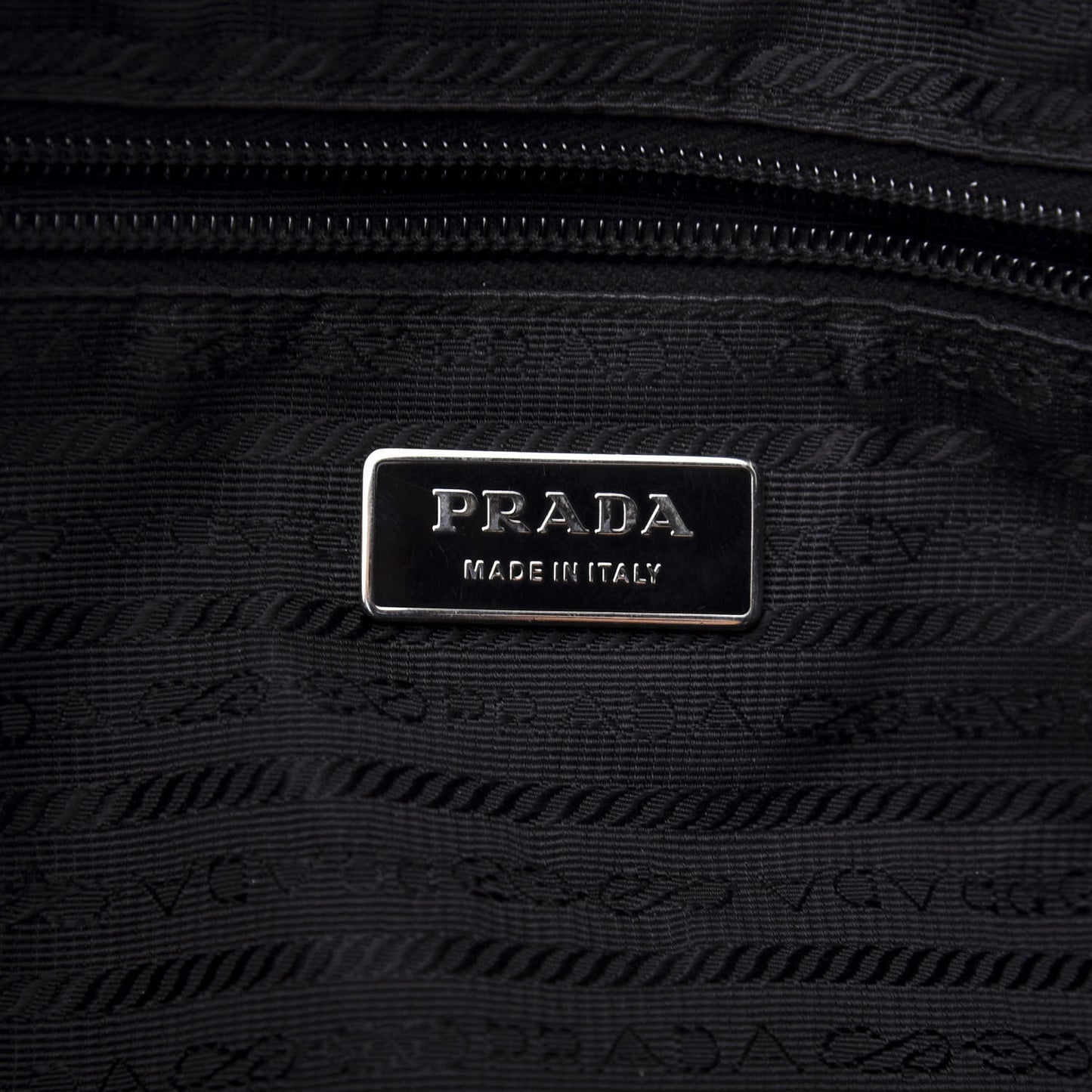 Nylon Vela Medium Backpack Black