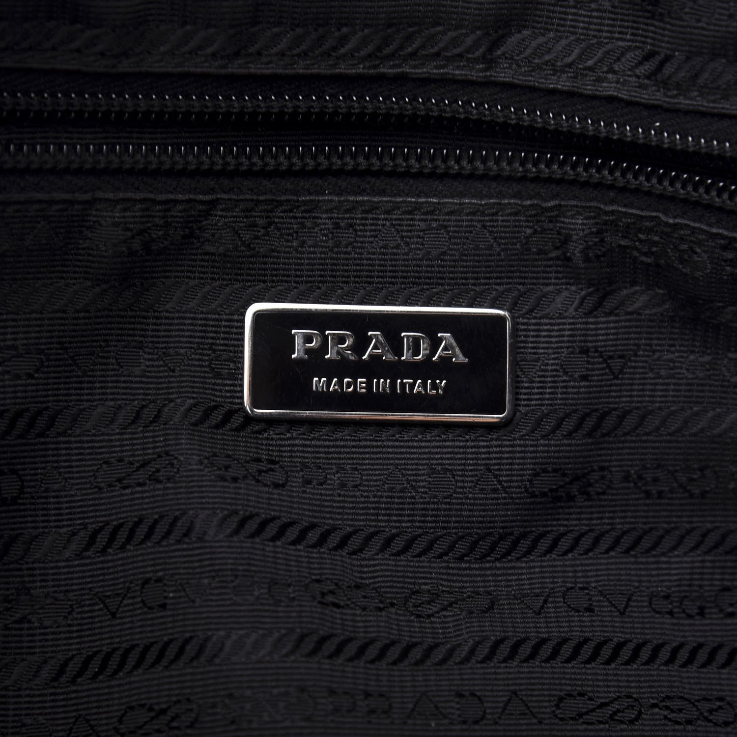 Prada Nylon Vela Medium Backpack Black 7 of 9