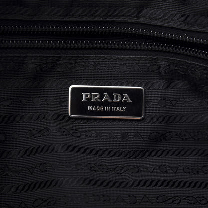 Prada Nylon Vela Medium Backpack Black 7 of 9