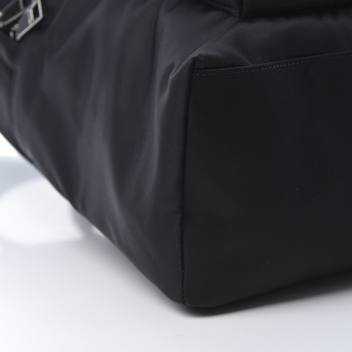Nylon Palazzo Medusa Backpack Black