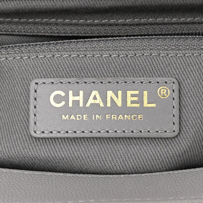 Chanel Caviar Quilted Medium Business Affinity Flap Grey 6 of 11