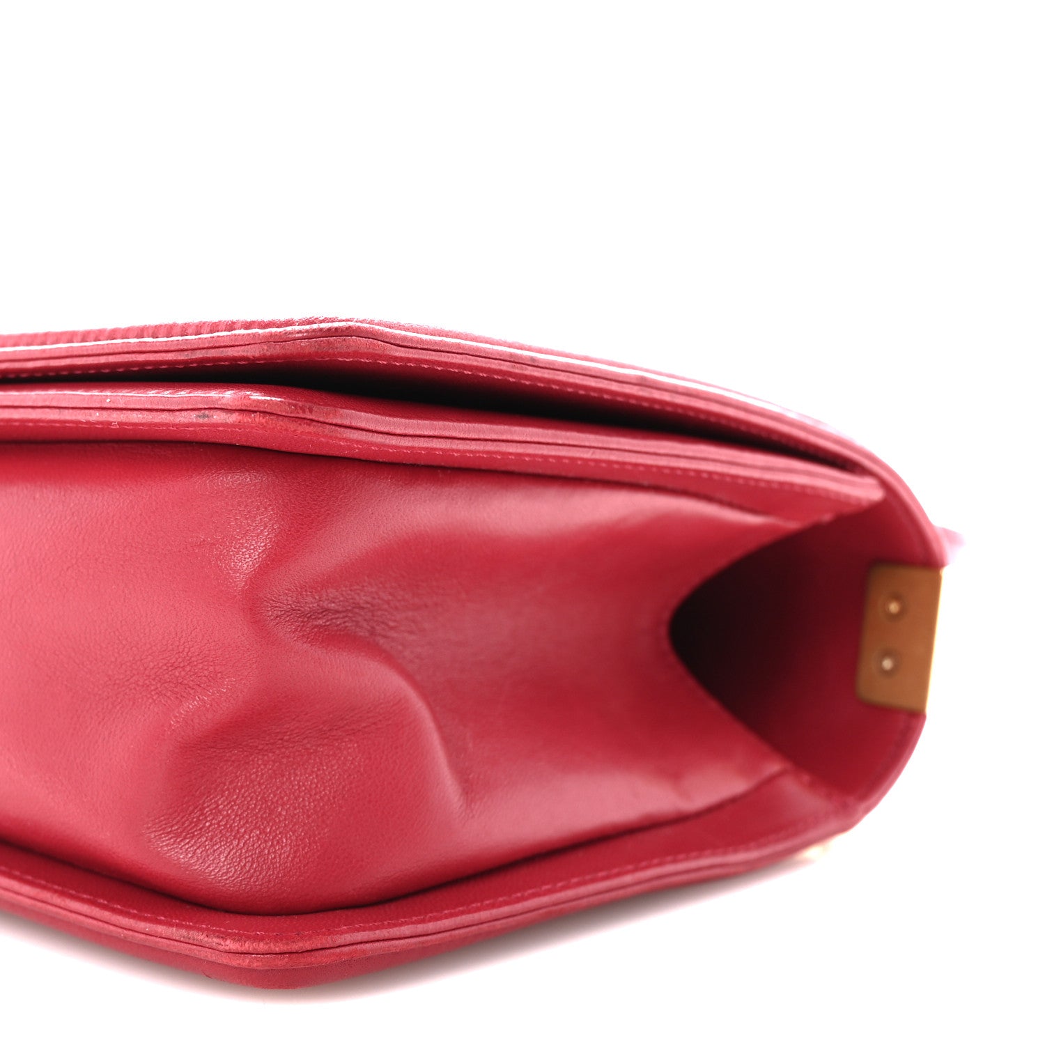 Chanel Lambskin Quilted Medium Boy Flap Dark Pink 10 of 10