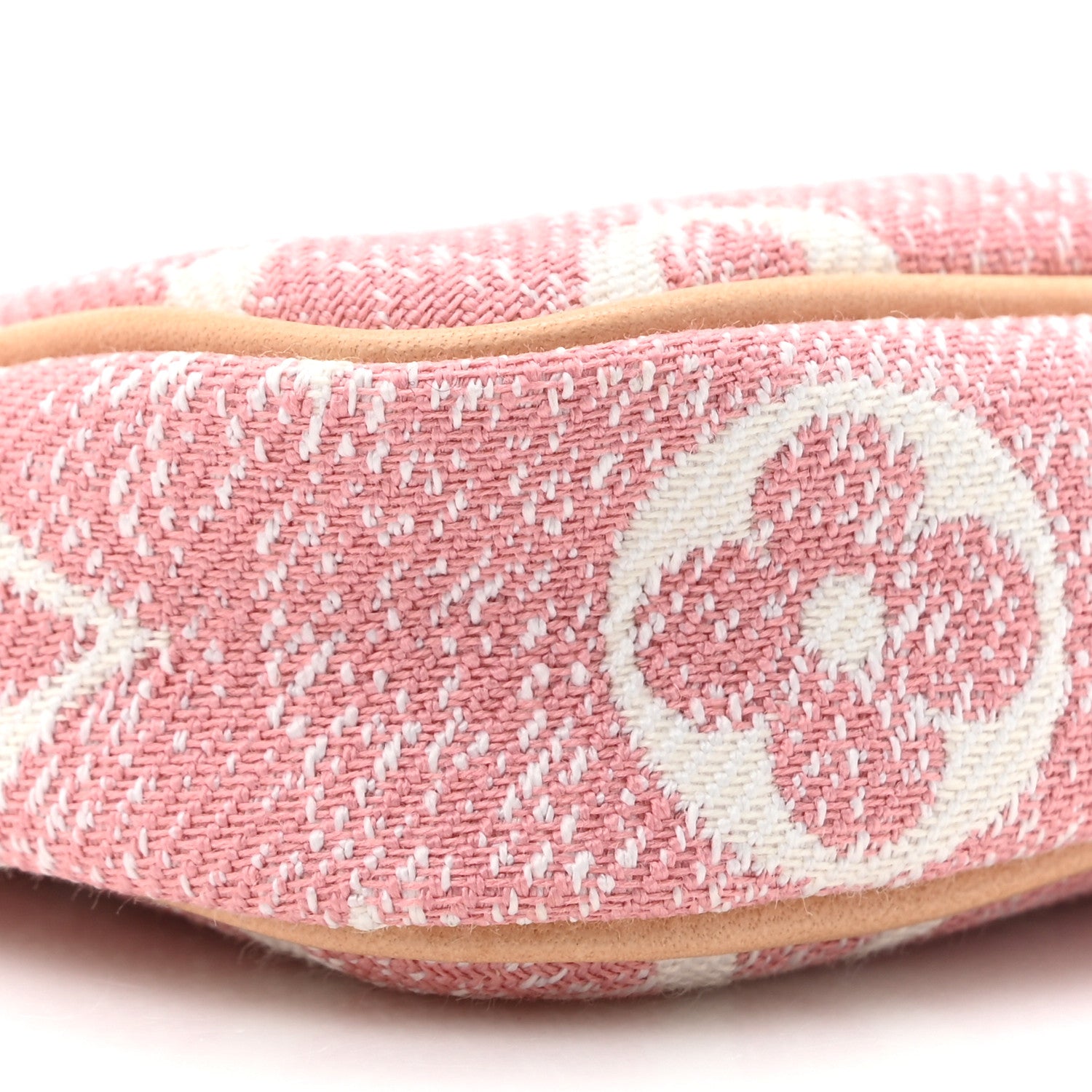 Louis Vuitton Denim Jacquard Monogram Micro Pochette Accessories Rose 8 of 9