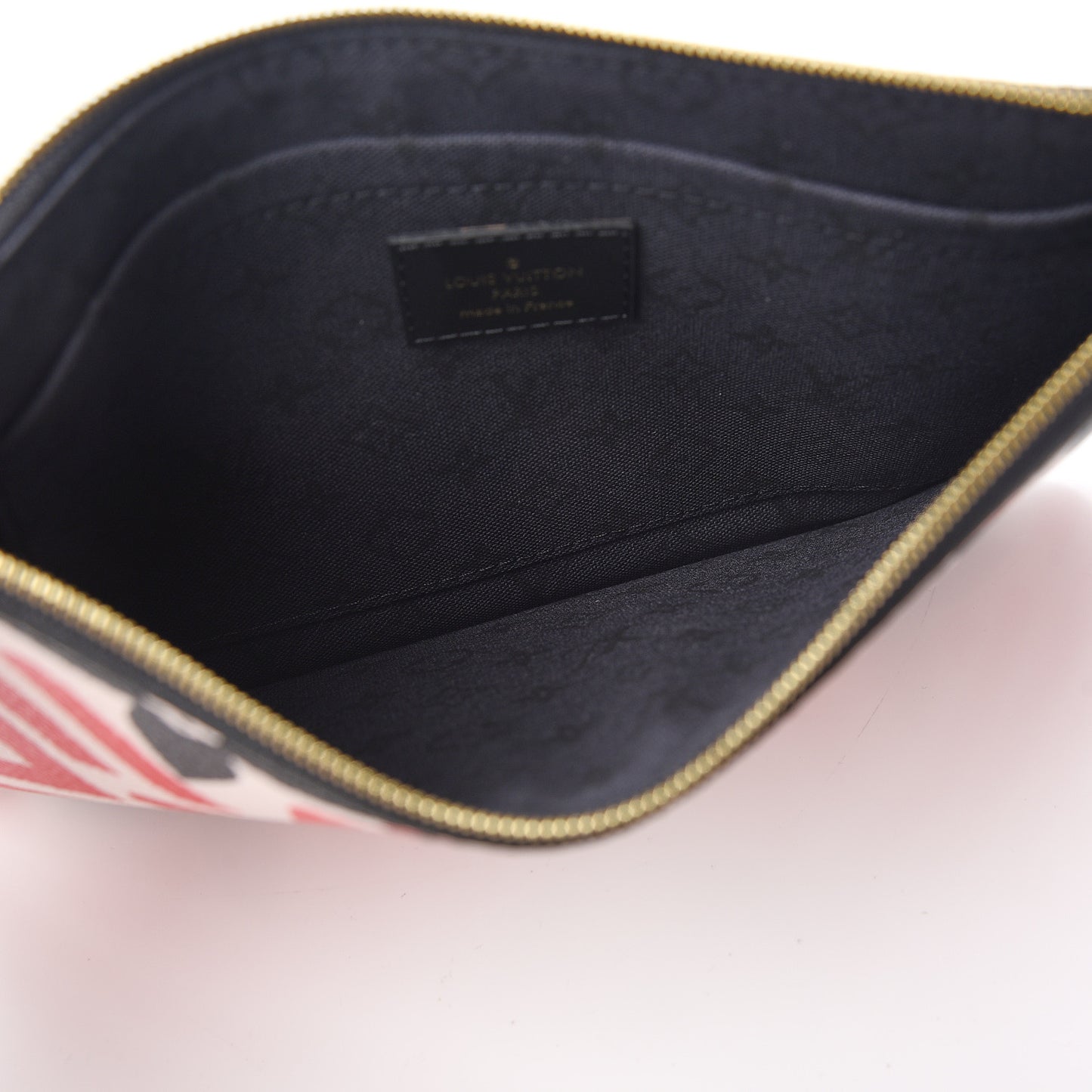Monogram Giant Crafty Neverfull MM GM Pochette Creme Rouge Black