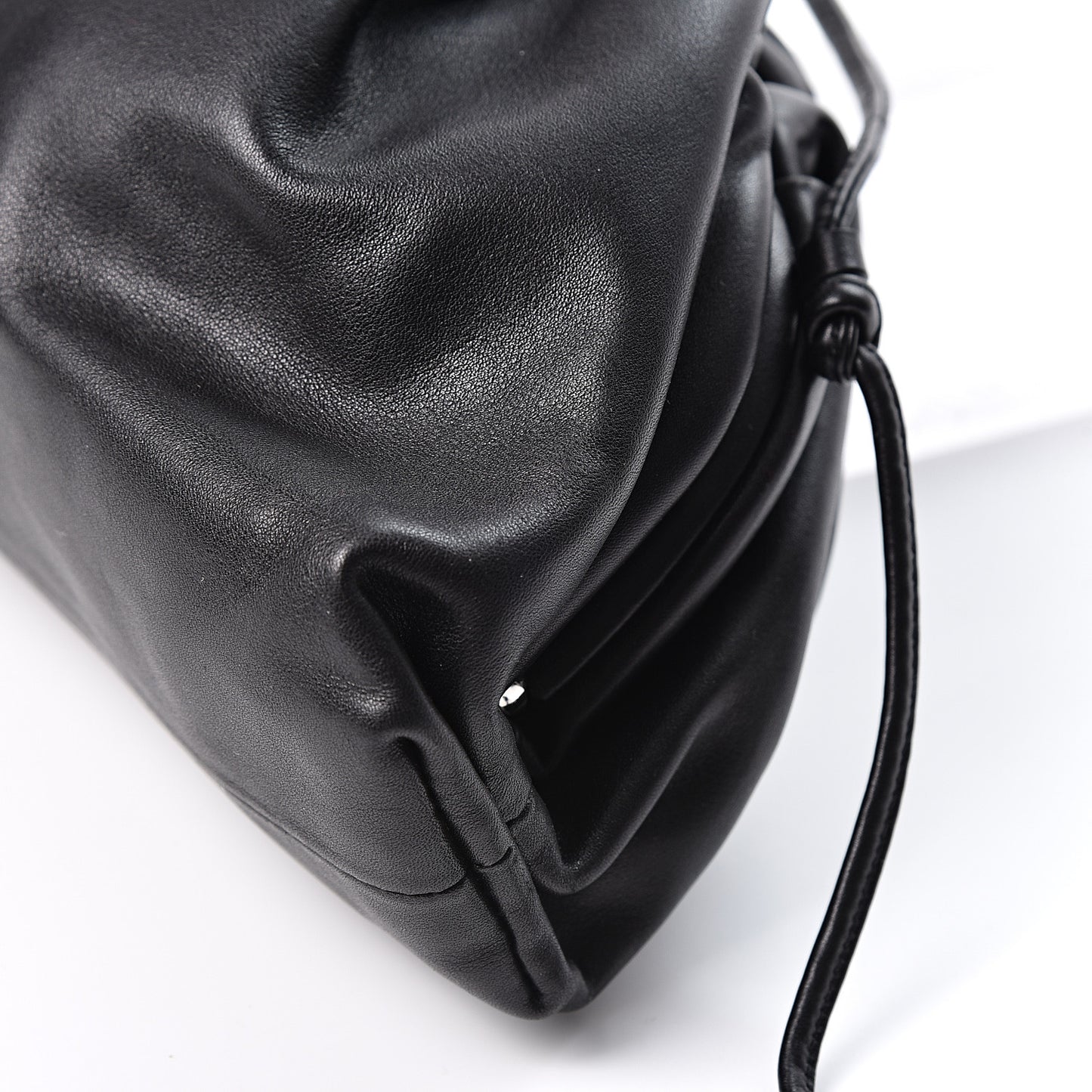 Butter Calfskin The Mini Pouch Black