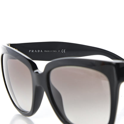 Prada Square Sunglasses SPR 07P Black 5 of 14