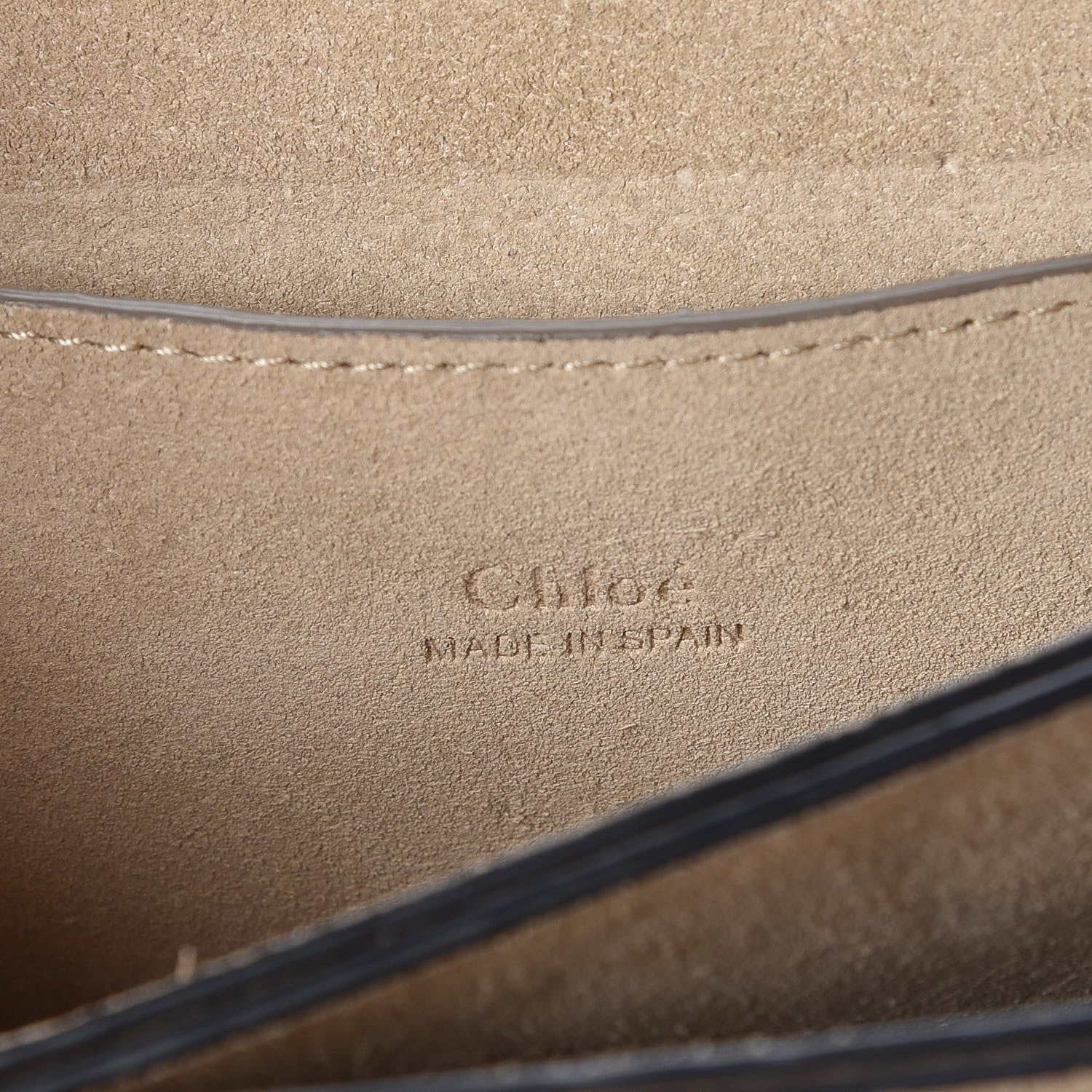 Chloe Goatskin Small Faye Shoulder Bag Tan 6 of 6